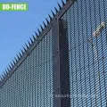 Fence de sécurité noire en revêtement en poudre 358